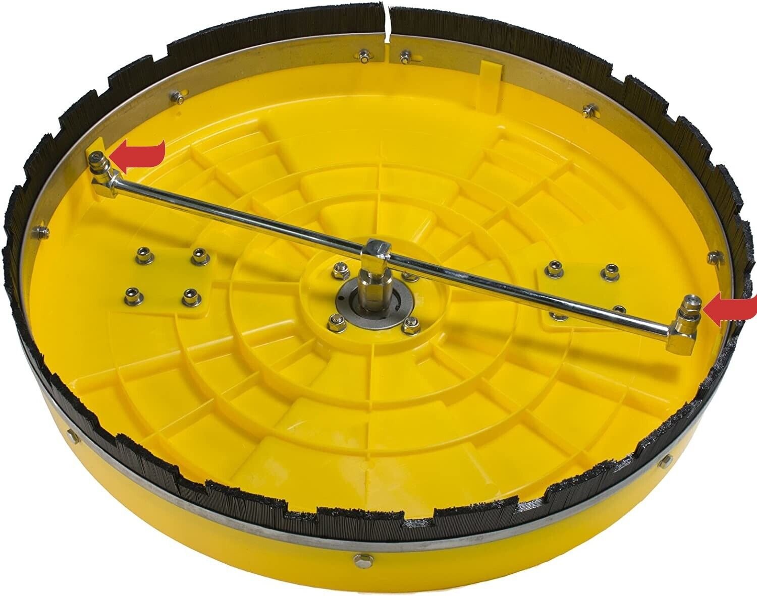 Location of nozzles on surface cleaners