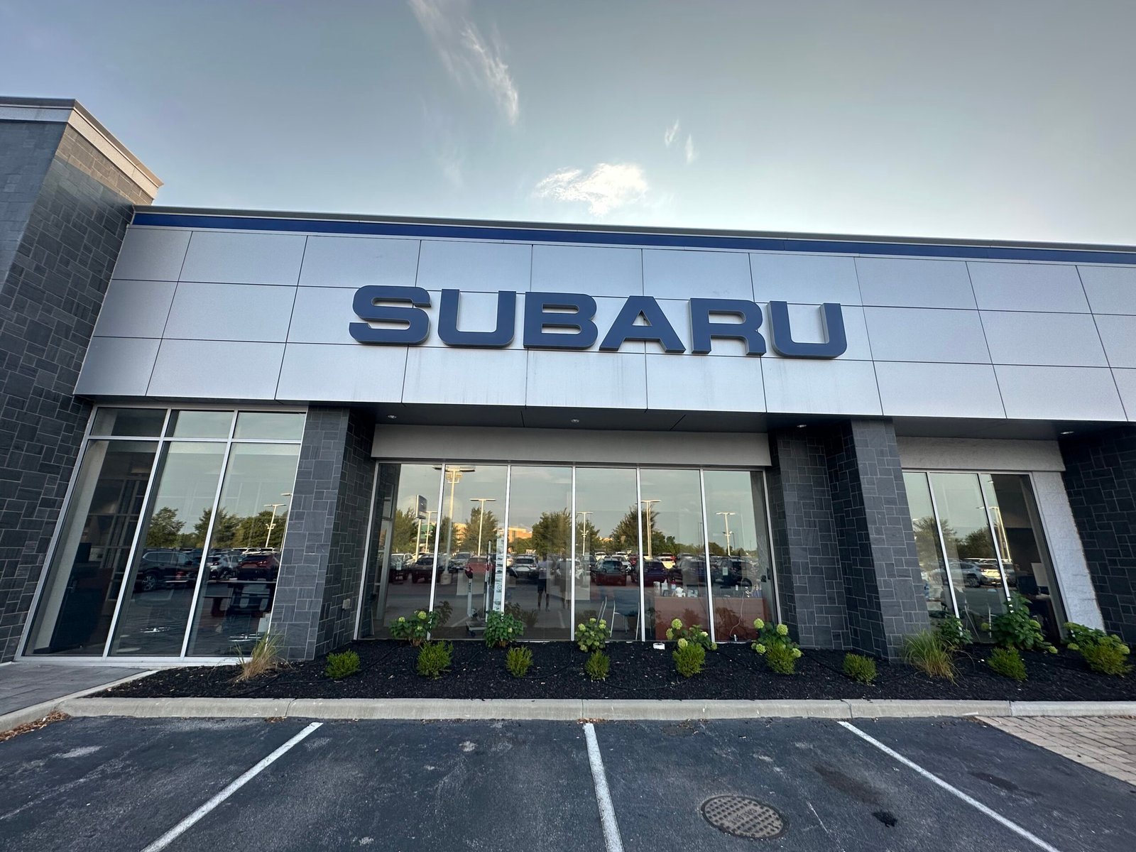 Dirty Alucobond panels