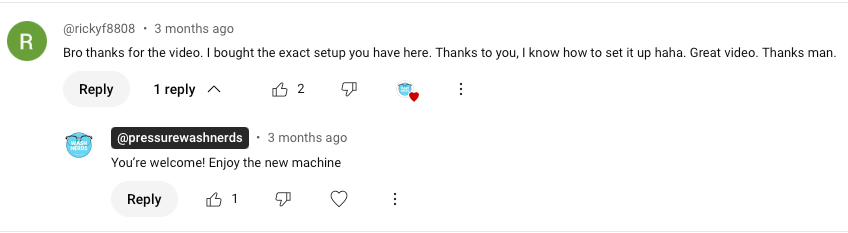 Home 2.0 YouTube Comment 1