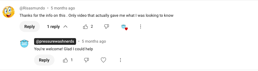 Home 2.0 YouTube Comment 2